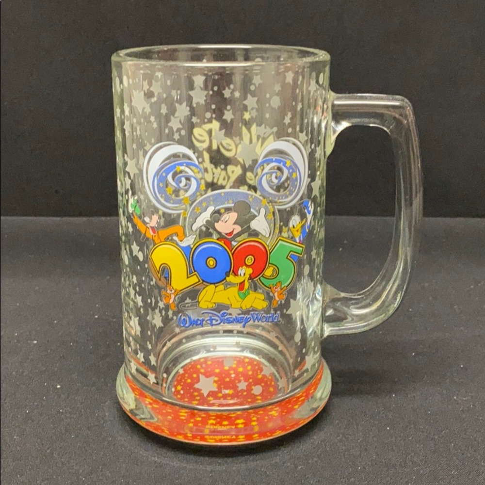 Disney 2005 Vintage glass mug